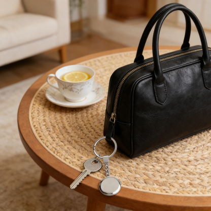 Personalized Photo Keychain Custom 2 Photos Gifts For Him