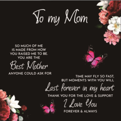 Warm Gift Card, Special Card for Mom/Daughter/Grandma