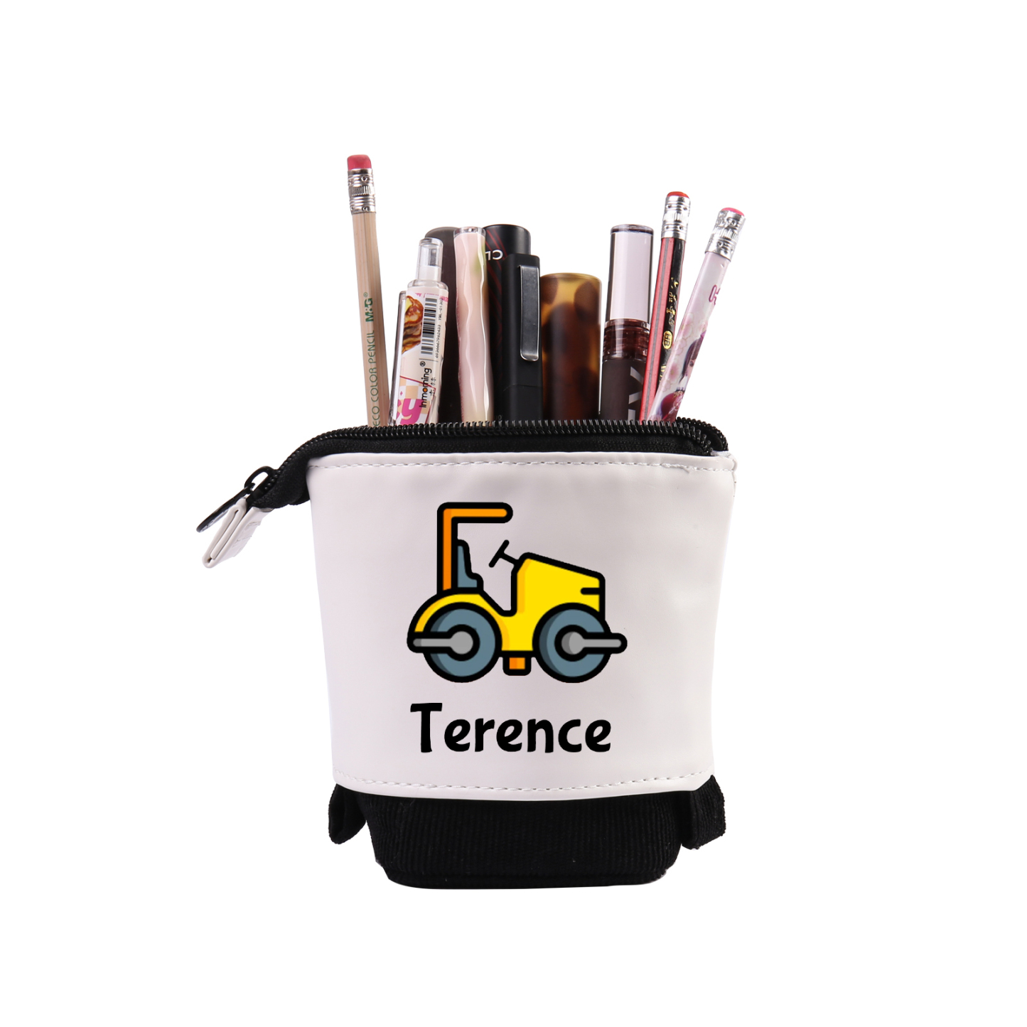 Personalized Name And Truck Pencil Case For Boys And Girls Back To School Gift