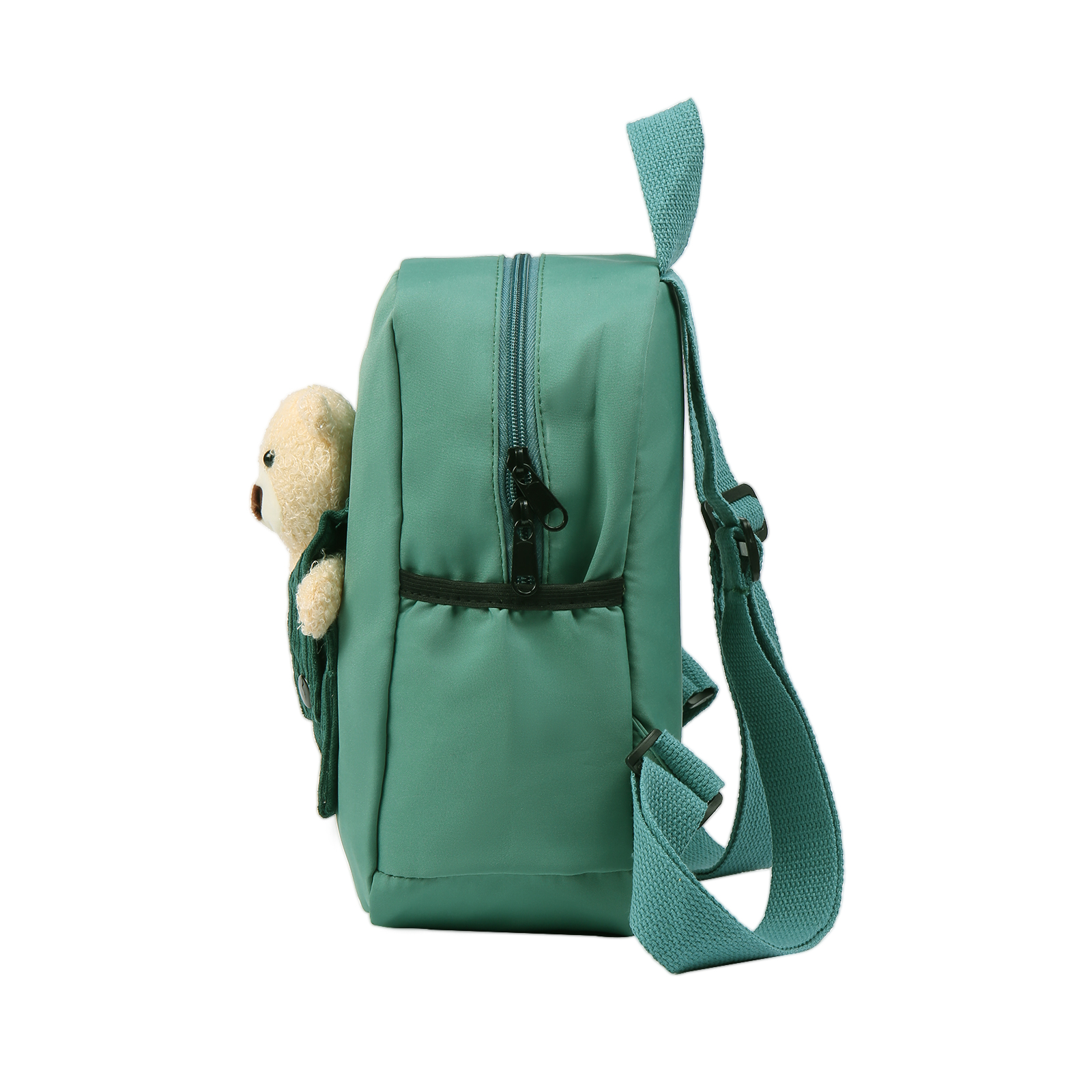 Personalized Bear Style School Bag Customized Name Canvas Kids Backpack Back to School Gift