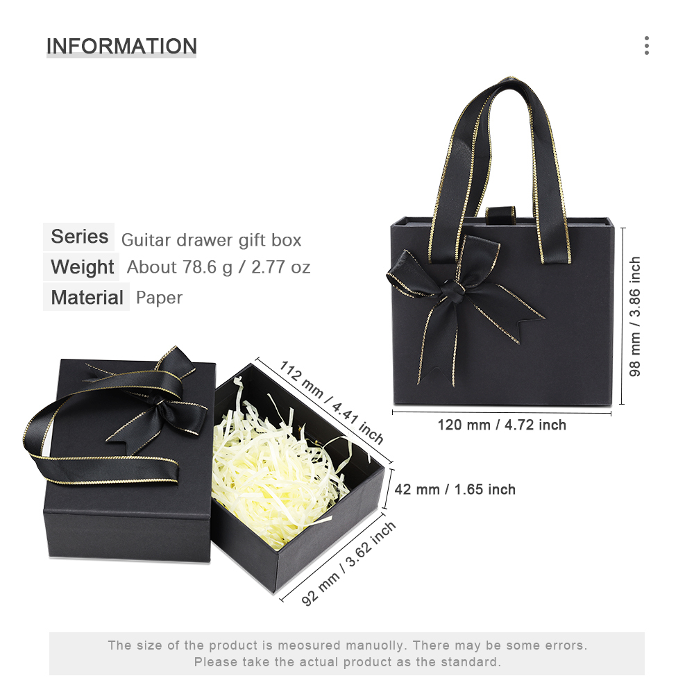 Jessemade Exquisite Gift Box-Ring Box-Guitar Drawer Gift Box