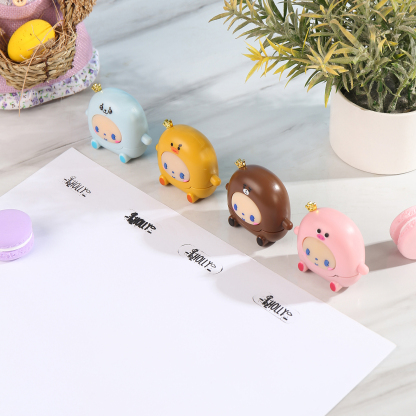 STAMP-BABY LIGHT Personalized Name Stamps Back To School Gift For Boys/Girls