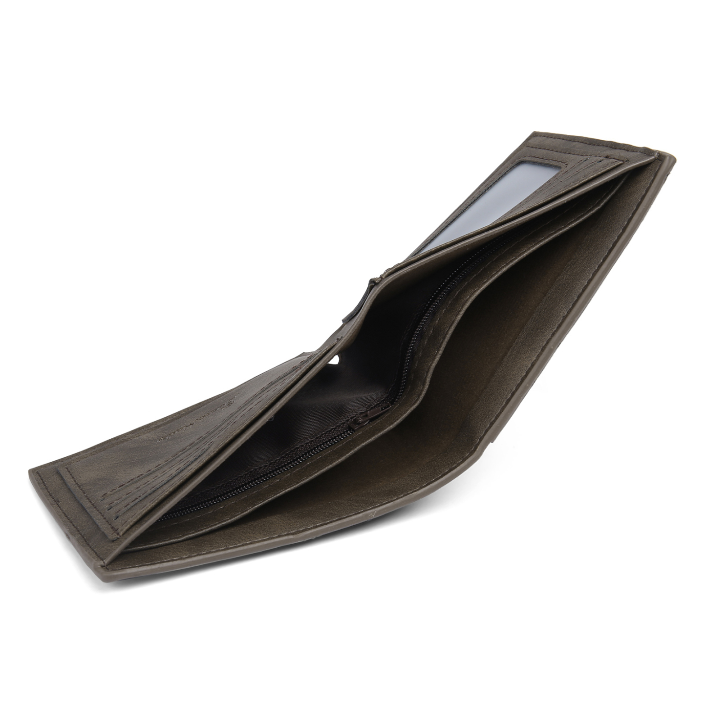 6 Names - Personalized Photo Custom Leather Men's Folding Wallet as a Father's Day Gift for Dad