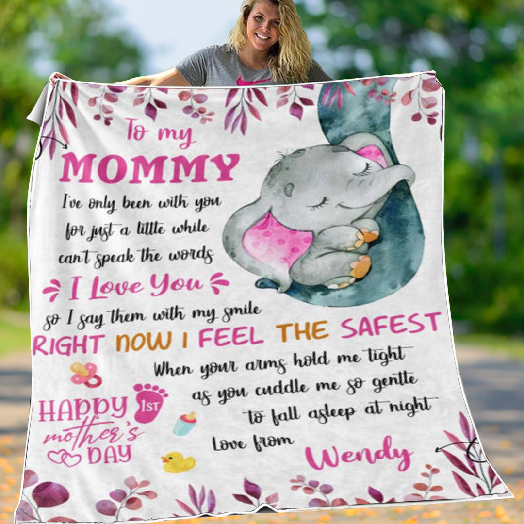 To My Mommy-High-quality Exquisite Blanket