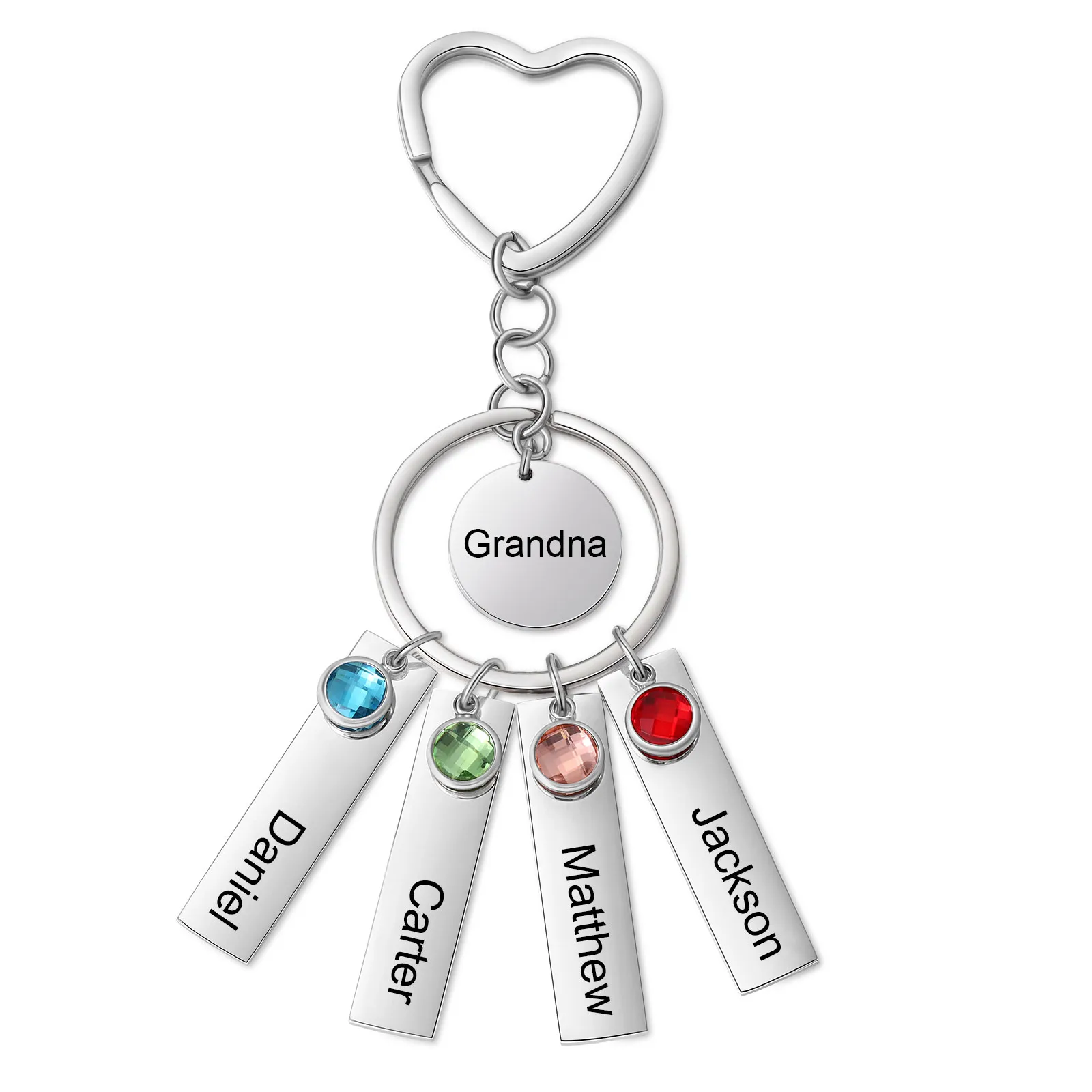 Engraved Name Keychain