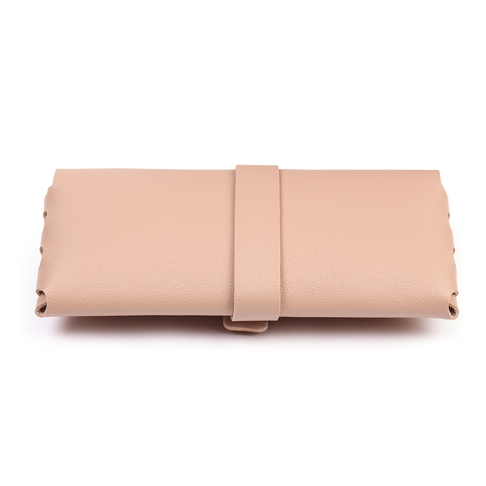 Personalized Glasses Case – Custom Name & Birth Flower, Available in Pink, Brown, Beige, and Blue | Jessemade