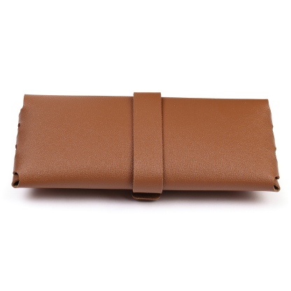 Personalized Glasses Case – Custom Name & Birth Flower, Available in Pink, Brown, Beige, and Blue | Jessemade