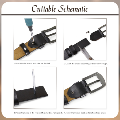 Personalized Man’s Belt Custom 2 Letters Now You Will Always Think of Me Gift for Him | Jessemade