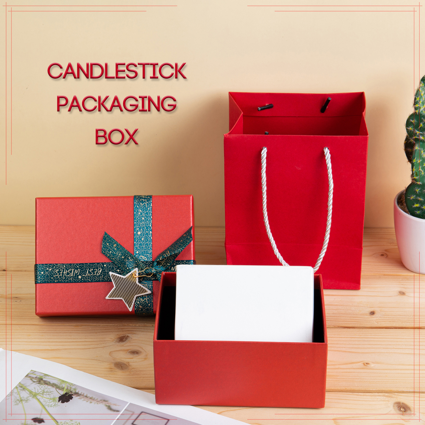 Personalised Christmas Ornament with Santa and Tree - Customize 3 Names and 1 Text Home Decorations | Jessmade