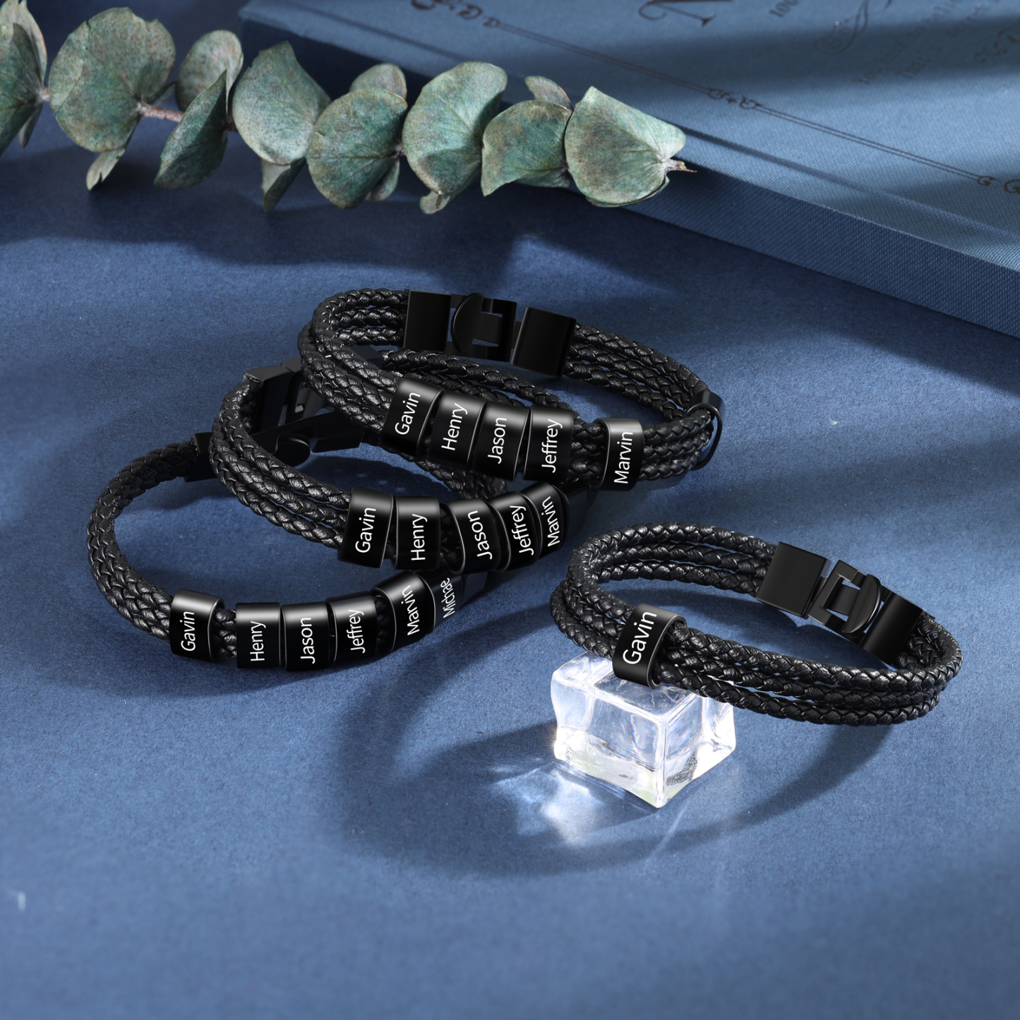 Personalized Family Tree Necklace With 1 Birthstone & 1 Name & Bracelet with 1 Name Gift Set Christmas Gift for Family | Jessemade