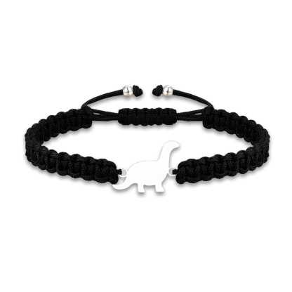 Dinosaur Bracelet Cute Cartoon Dinosaur Beaded Bracelet Adjustable Back to School Gift for Son