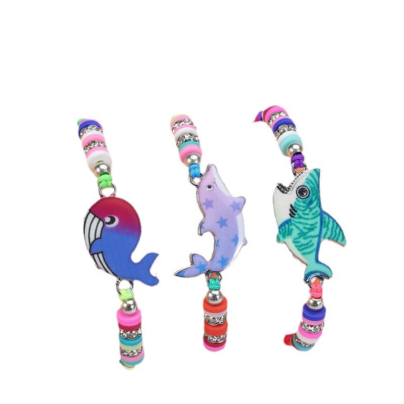 12PCS Undersea Animal Bracelet Back to School Gift Adjustable Bracelet Back to School Gift for Kids