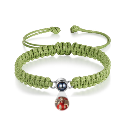 Personalised Projection Stone Bracelet – Customize 1 Photo – Valentine