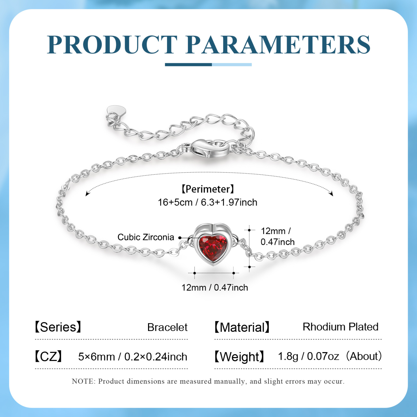 1 Birthstones - Personalized Birthstone Bracelet Gift for Mom - Mother's Day