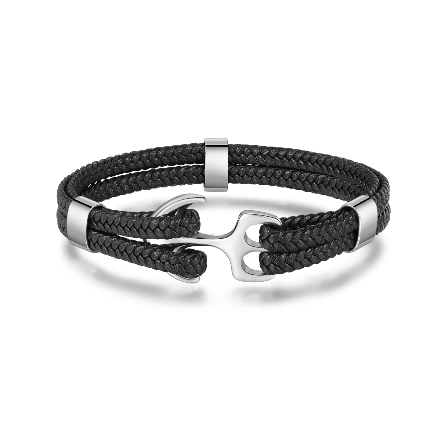 1 name - Custom Anchor Bracelet for Dad – Personalized Name Engraving