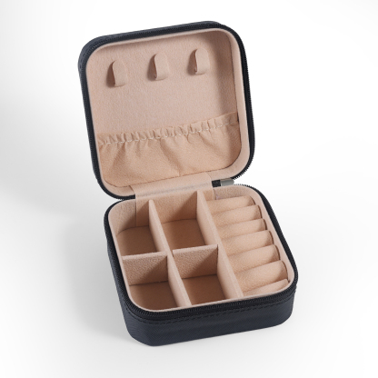 Square Jewelry Storage Photo Box-Personalised 1 Name Customized Birthflower Storage Box In Various Colors