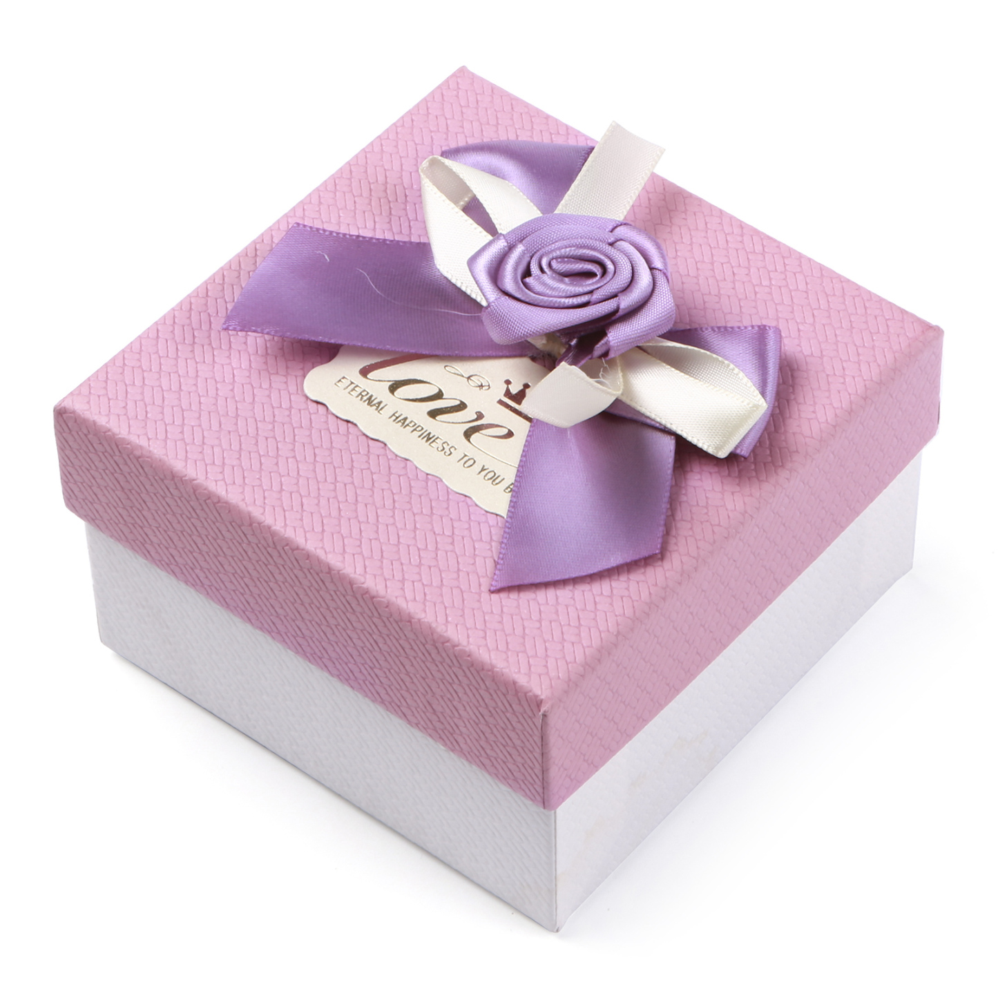 Elegant Gift Box with Rose Design Perfect for Valentines Day and Special Occasions