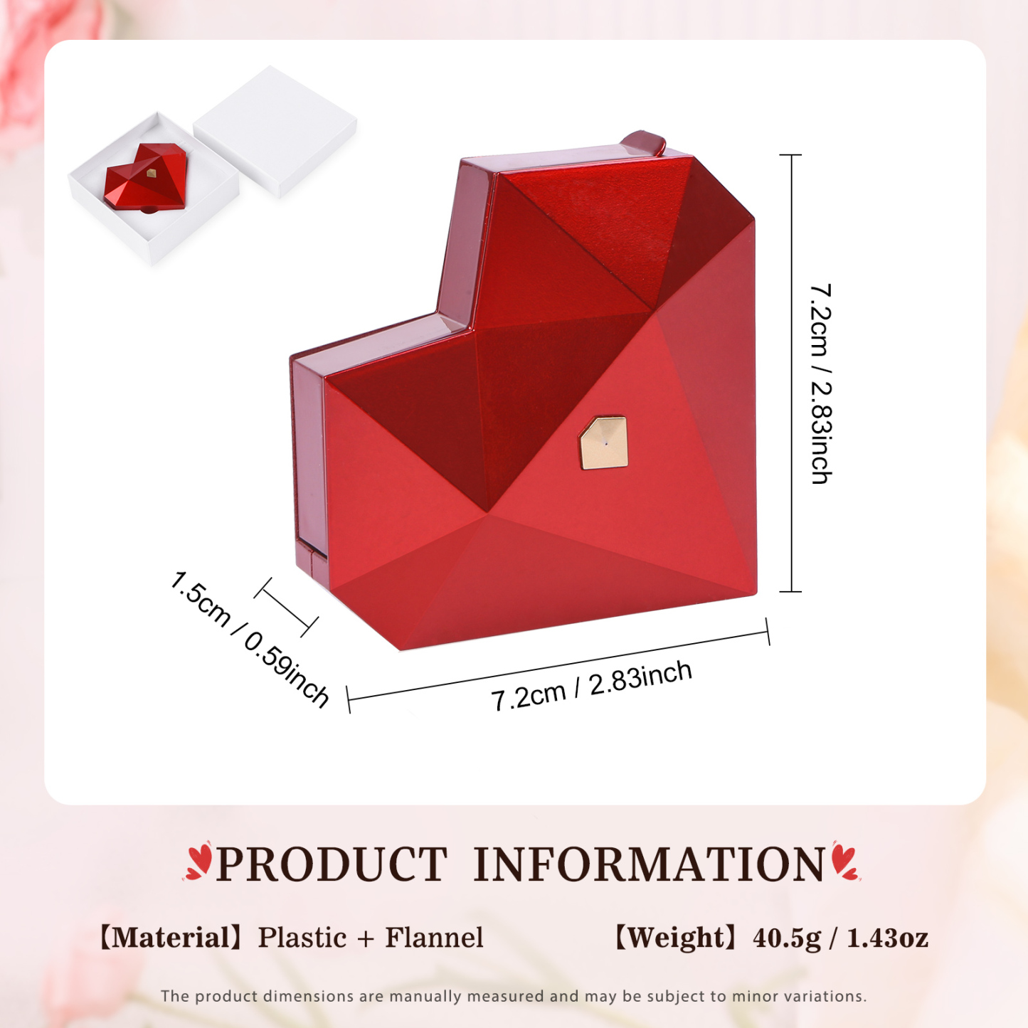 Jessemade Exquisite Heart Gift Box - Mother's Day Gift Box