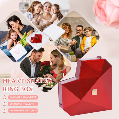 Jessemade Exquisite Heart Gift Box - Mother's Day Gift Box