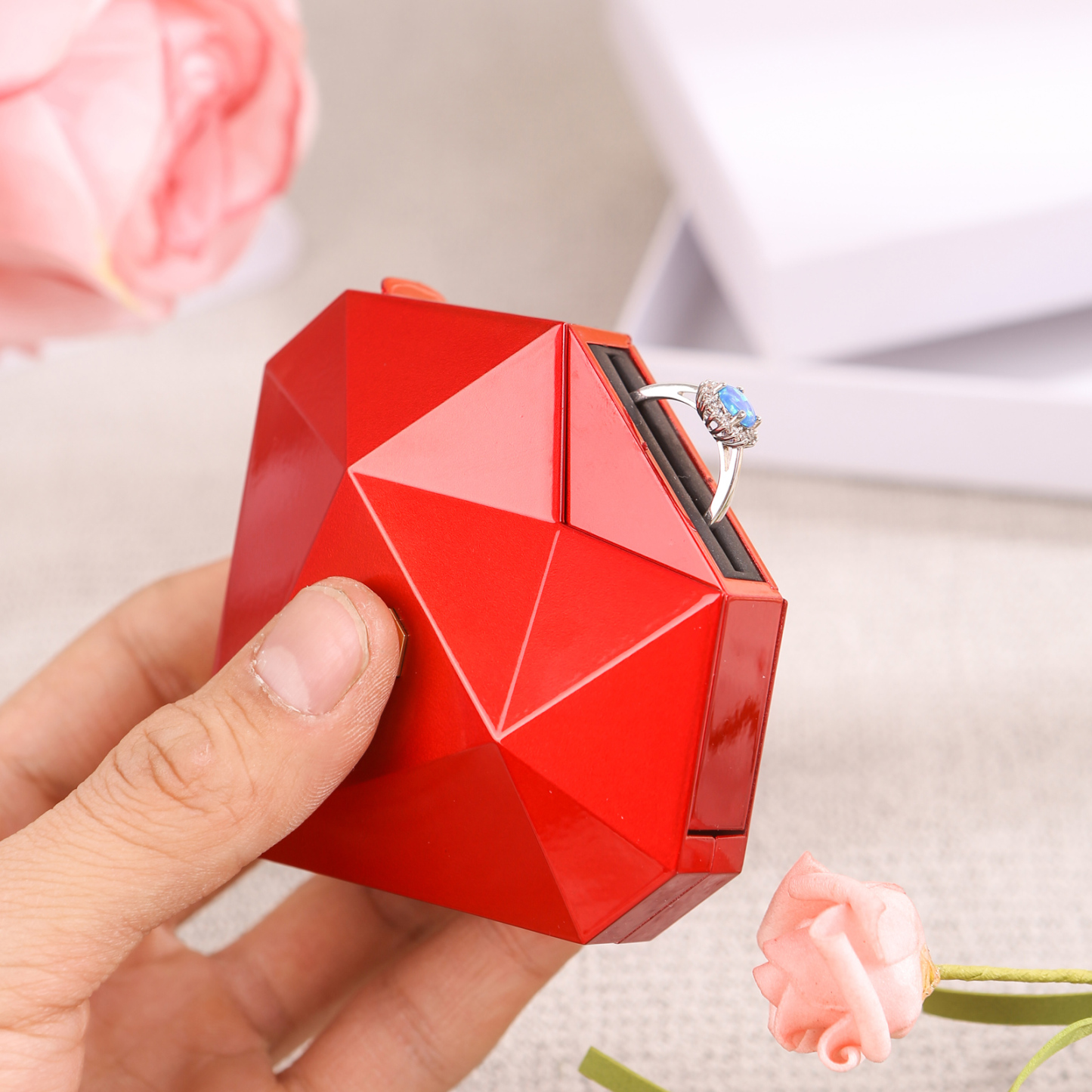 Jessemade Exquisite Heart Gift Box - Mother's Day Gift Box