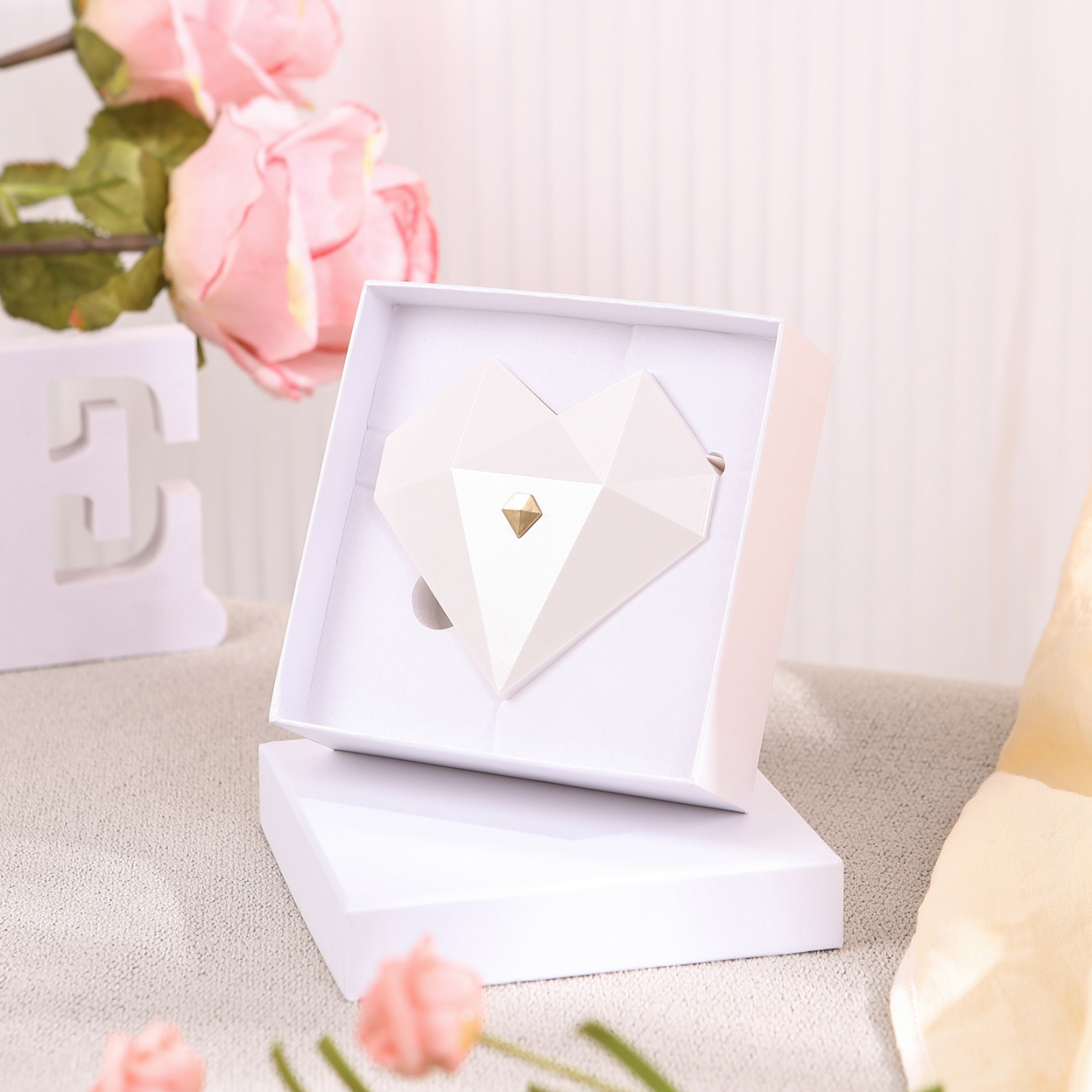 Jessemade Exquisite Heart Gift Box - Mother's Day Gift Box