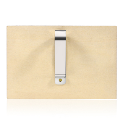 Personalised Wooden Car Sun Visor Clip with Two Names, Photo, and Date – Valentine’s Day Gift for Him/Her | Jessemade