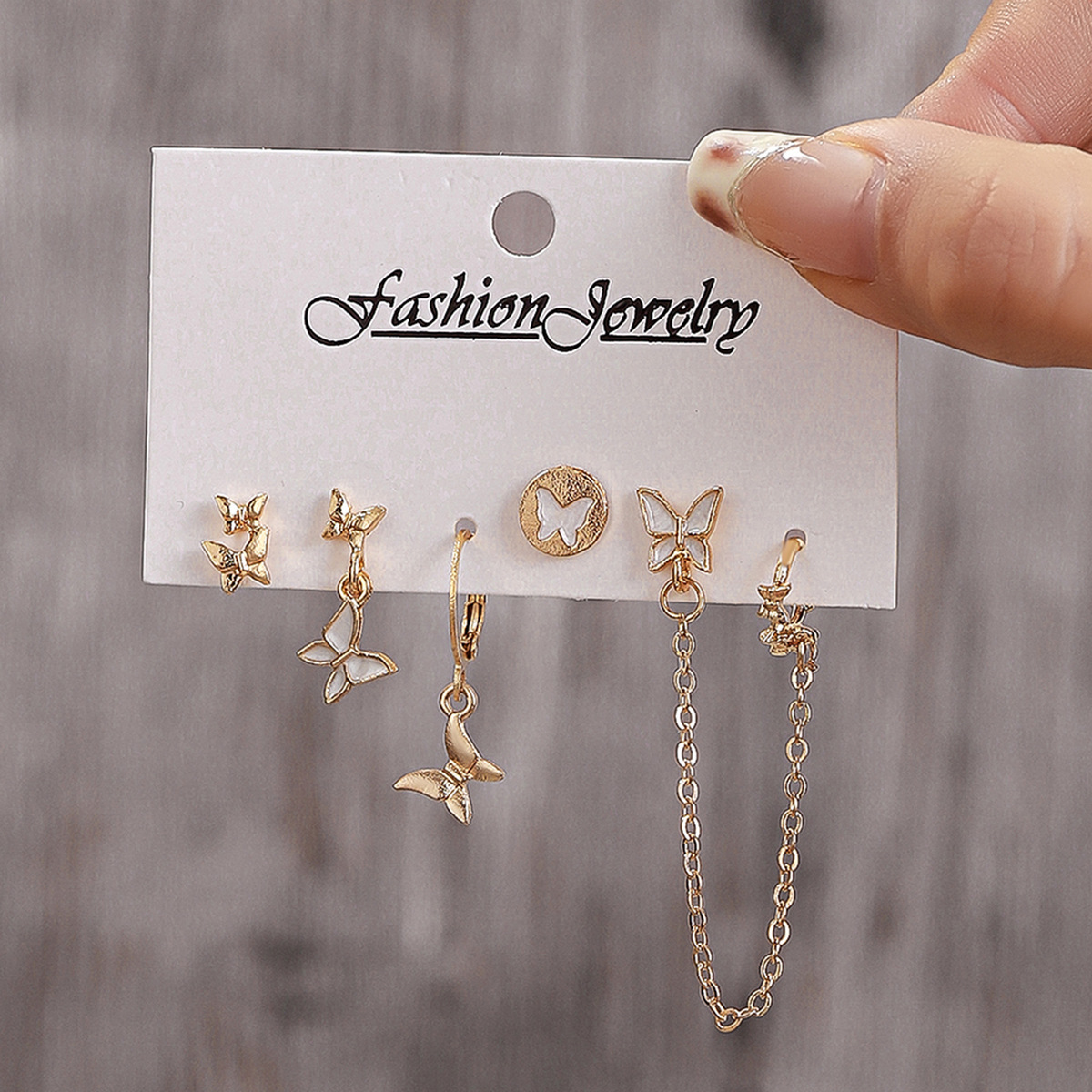 Orecchini di Natale in Lega Set per Donne e Ragazze