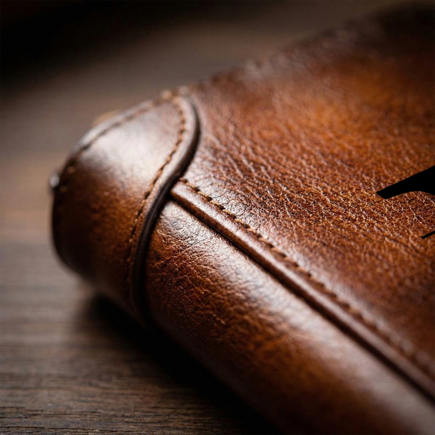 Personalized Genuine Leather Zip Card Holder Multiple Compartments with 9 Designs to Choose From