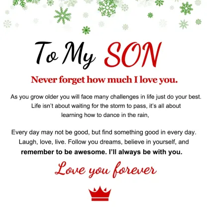 Dad/Man/Boyfriend/Son Warm Gift Card, Special Card