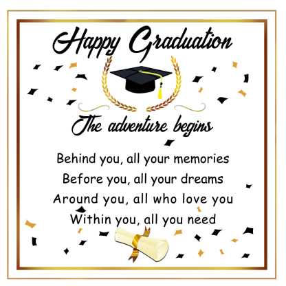 Warm Greeting Cards For Graduates