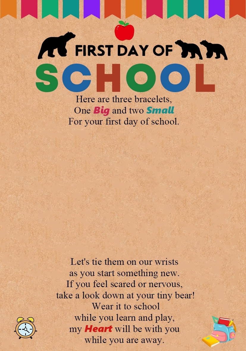 3 Pcs Bear Bracelets Stainless Steel Bear Braided Bracelets Back to School Gifts for Kids