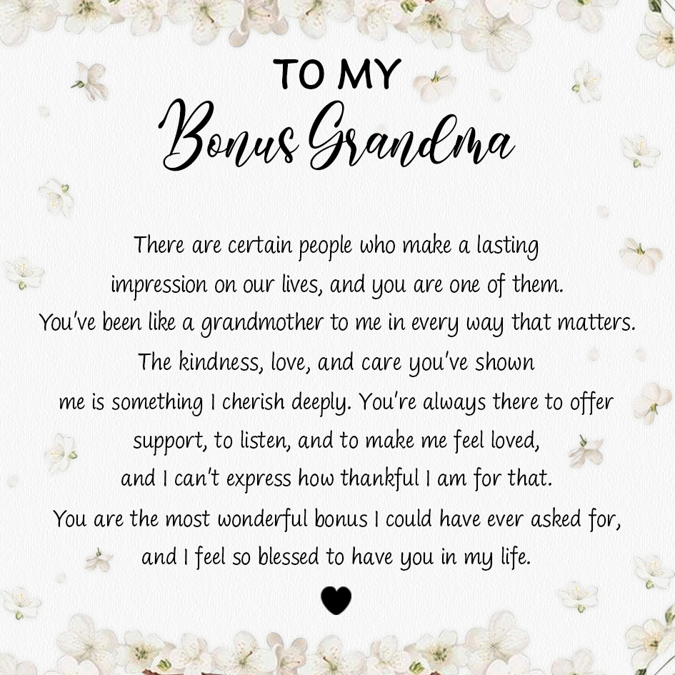 Mother's Day - Bonus Grandma