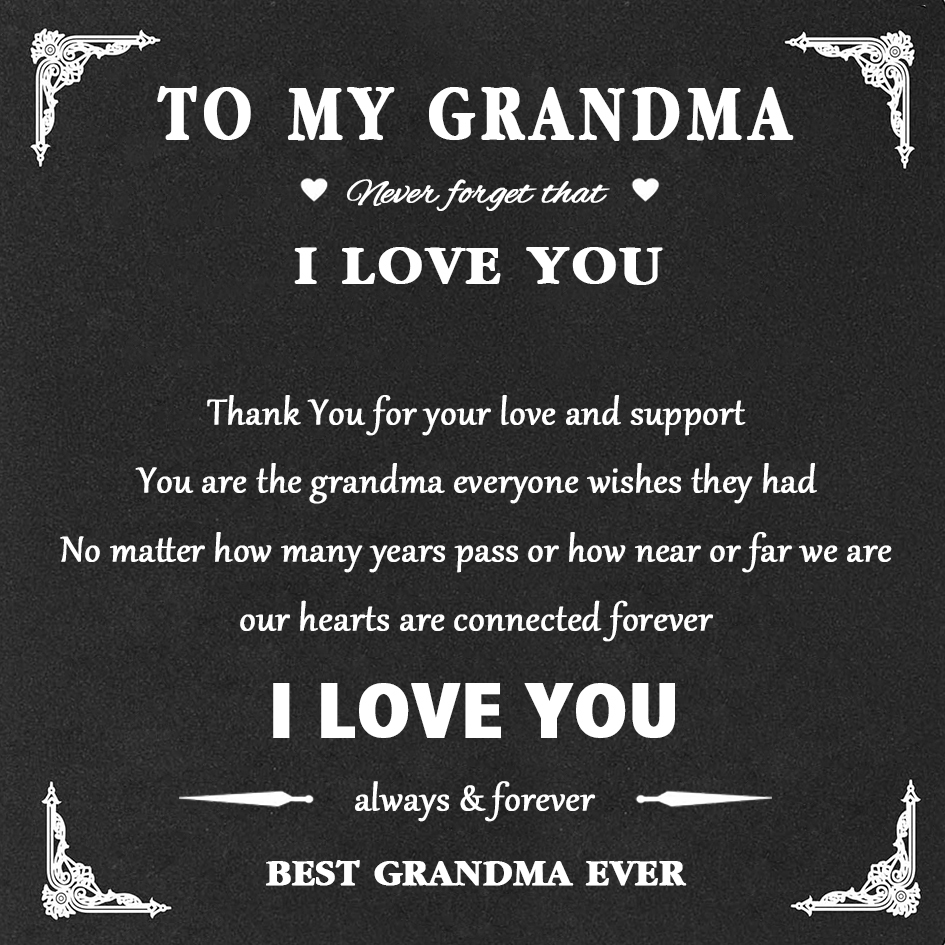 Mother's Day - To My Grandma