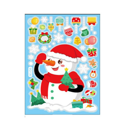 Festive Christmas Window Stickers Perfect Family Holiday Décor