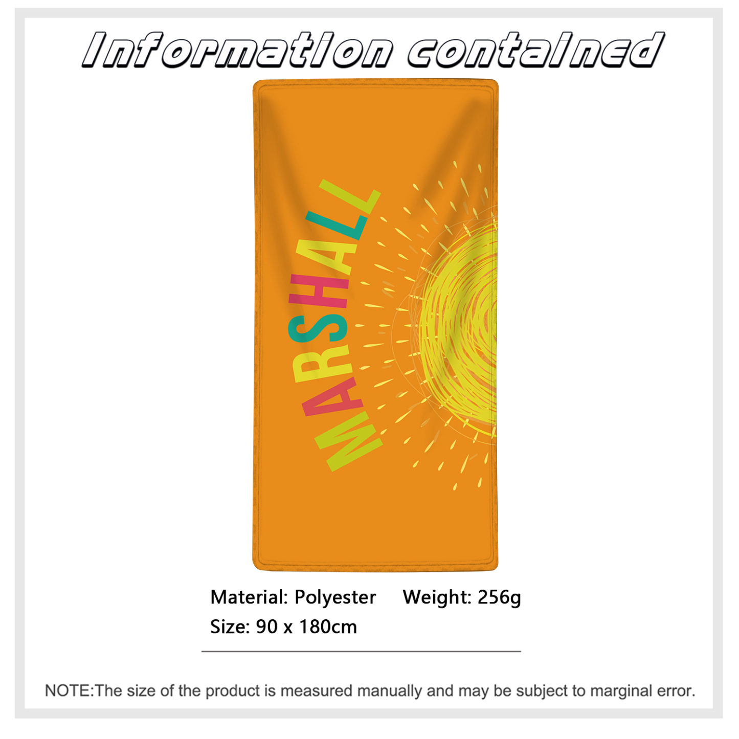 Personalized Name Summer Beach Personalized Beach Towel