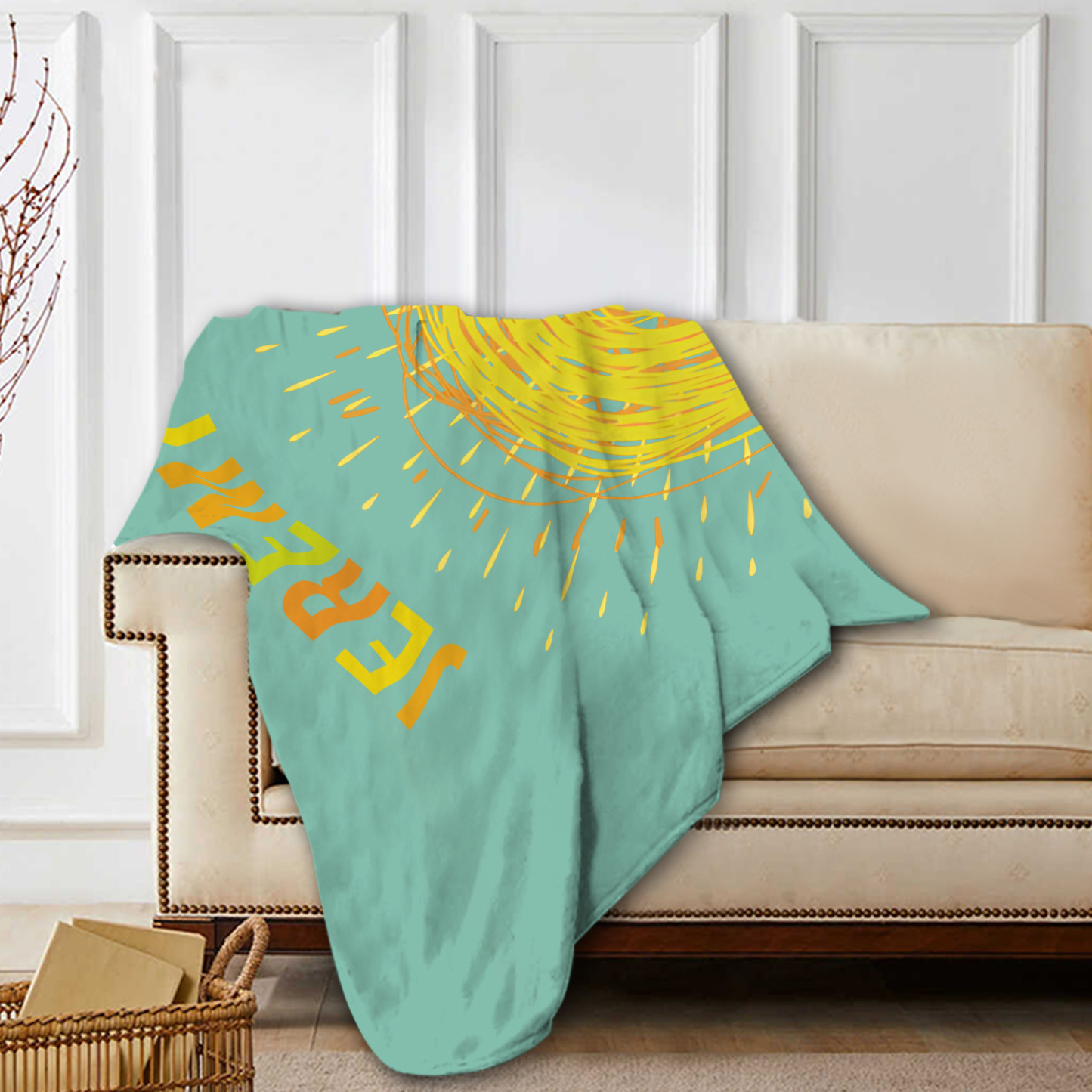 Personalized Name Summer Beach Personalized Beach Towel