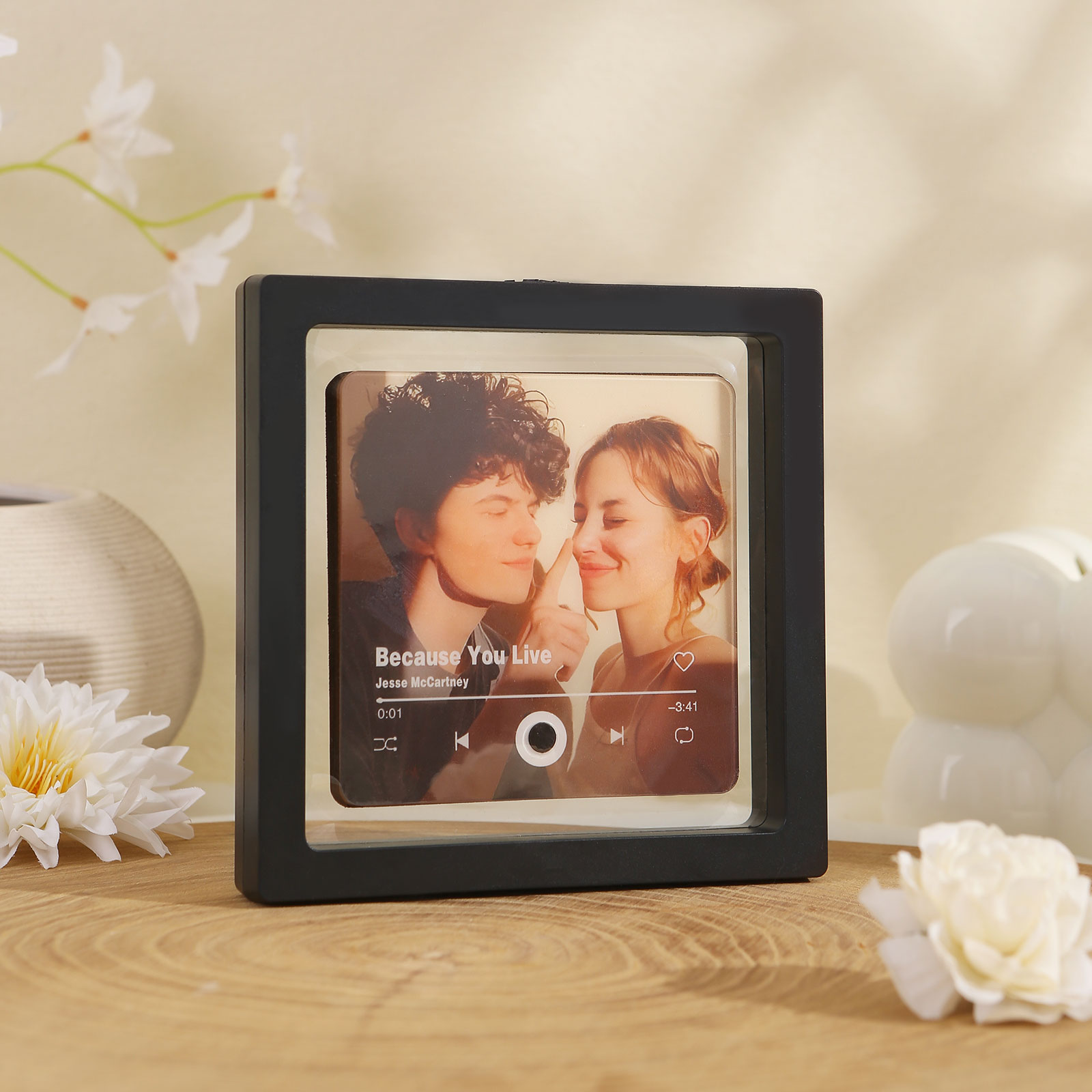 Personalized Music Album Fridge Magnet - Play Songs & Adjustable Volume | Jessemade