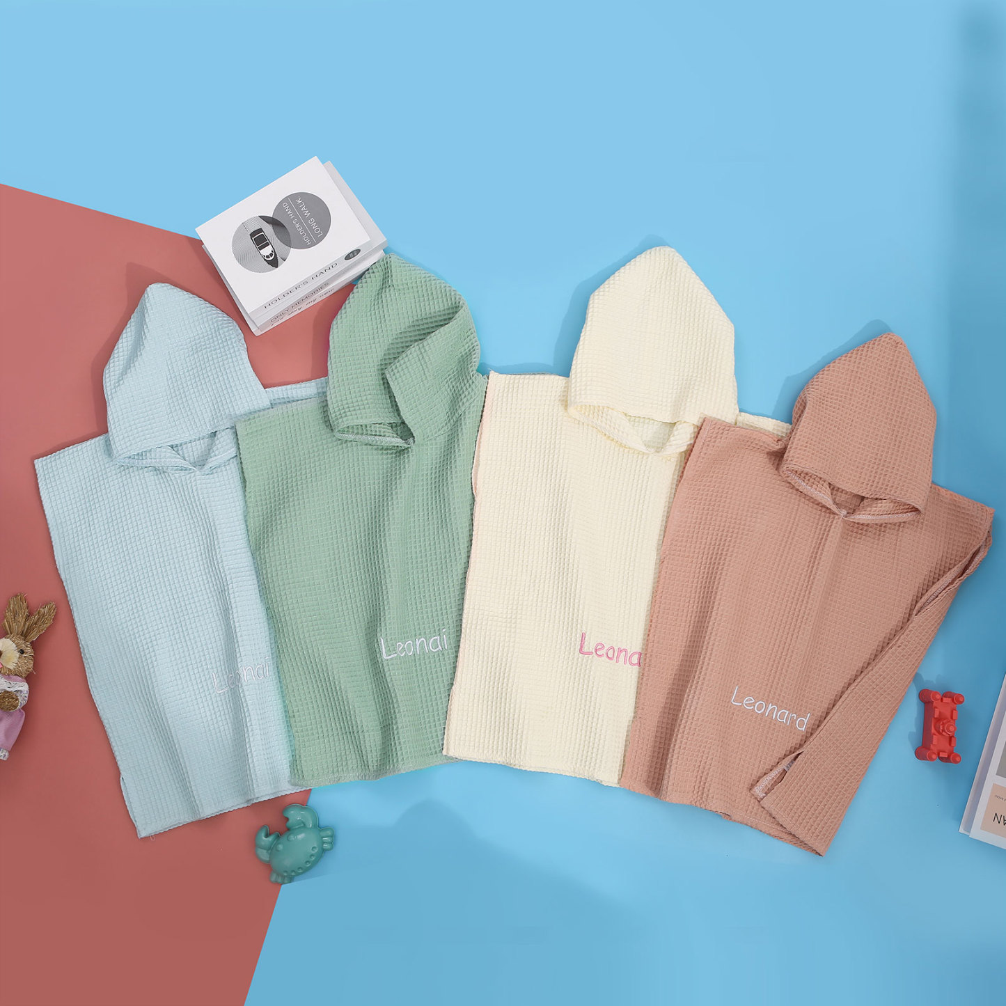 Personalised Baby Onesie – Customized Gray Green Cotton Romper with Name – Exclusive Baby Gift | Jessemade