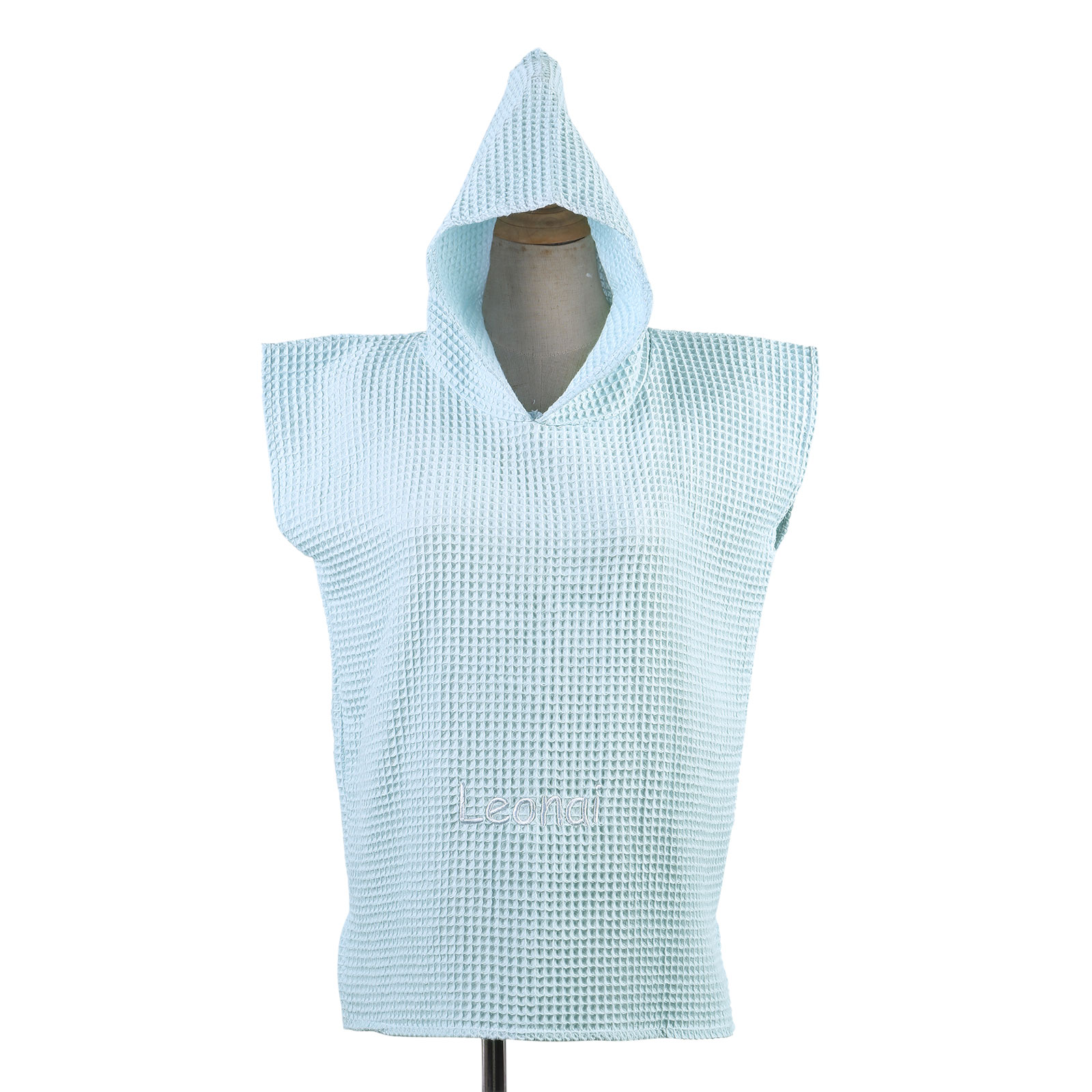 Personalised Baby Onesie – Customized Gray Green Cotton Romper with Name – Exclusive Baby Gift | Jessemade