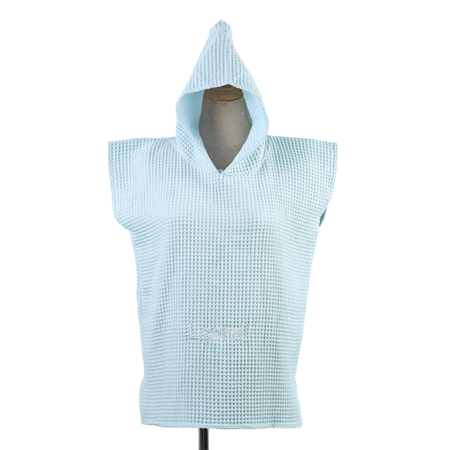 Personalised Baby Onesie – Customized Gray Green Cotton Romper with Name – Exclusive Baby Gift | Jessemade