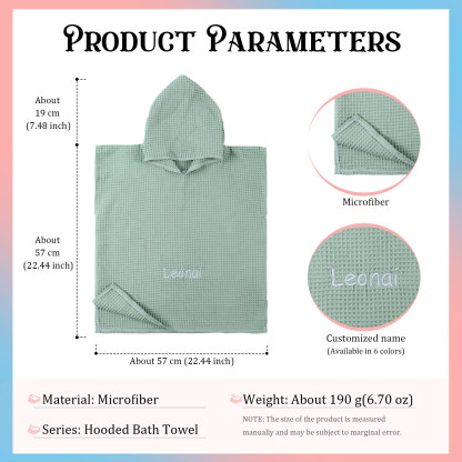 Personalised Baby Onesie – Customized Gray Green Cotton Romper with Name – Exclusive Baby Gift | Jessemade