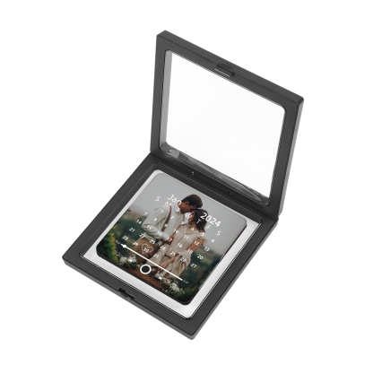 Personalized 1-Photo and Date Magnetic Music Frame – A Timeless Couple’s Gift | Jessemade