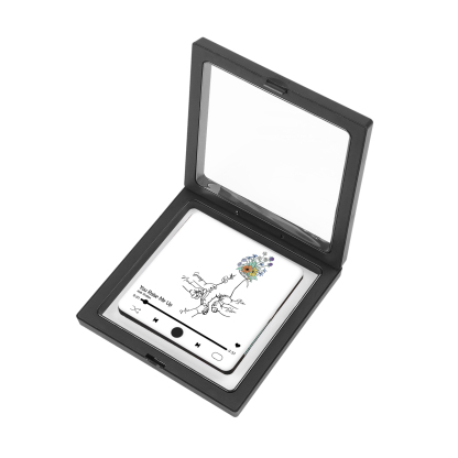 Personalized Hand-Holding Refrigerator Sticker with Custom 6 Names and Music Thoughtful Gift for Mum | Jessemade