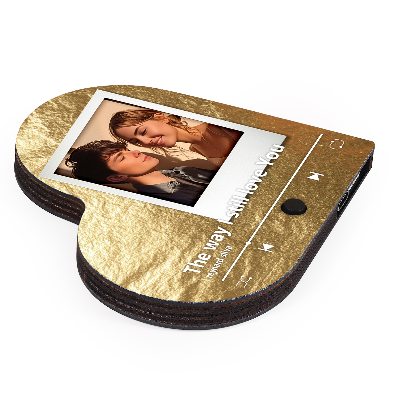 Personalized Couple Fridge Magnets – Customize with Photos and Favorite Songs Valentine's Day Home Decor | Jessemade