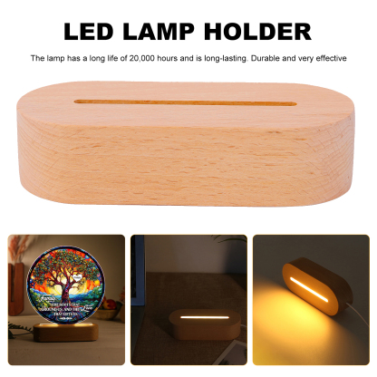 Personalized Tree of Life LED Night Light Family The Roots That Ground Us and the Love That Lifts Us Gift for Grandparents | Jessemade