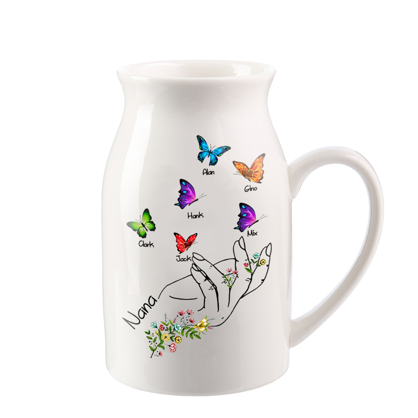 Custom Photo Cup with hearts