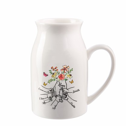 Custom Photo Cup with hearts