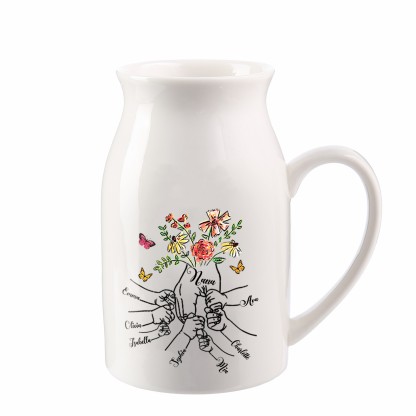 Custom Photo Cup with hearts