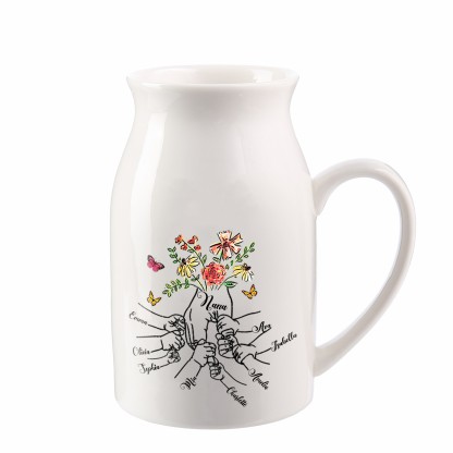 Custom Photo Cup with hearts