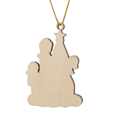 Personalized Wooden Christmas Ornament– Custom 3 Names & 1 Text Christmas Gift for Mum| Jessemade